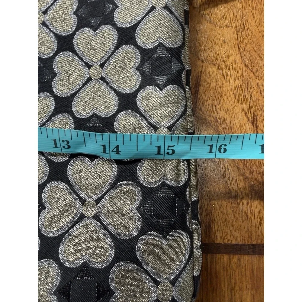 Kate Spade Odette Universal Laptop Sleeve Jacquard Gold Black  15